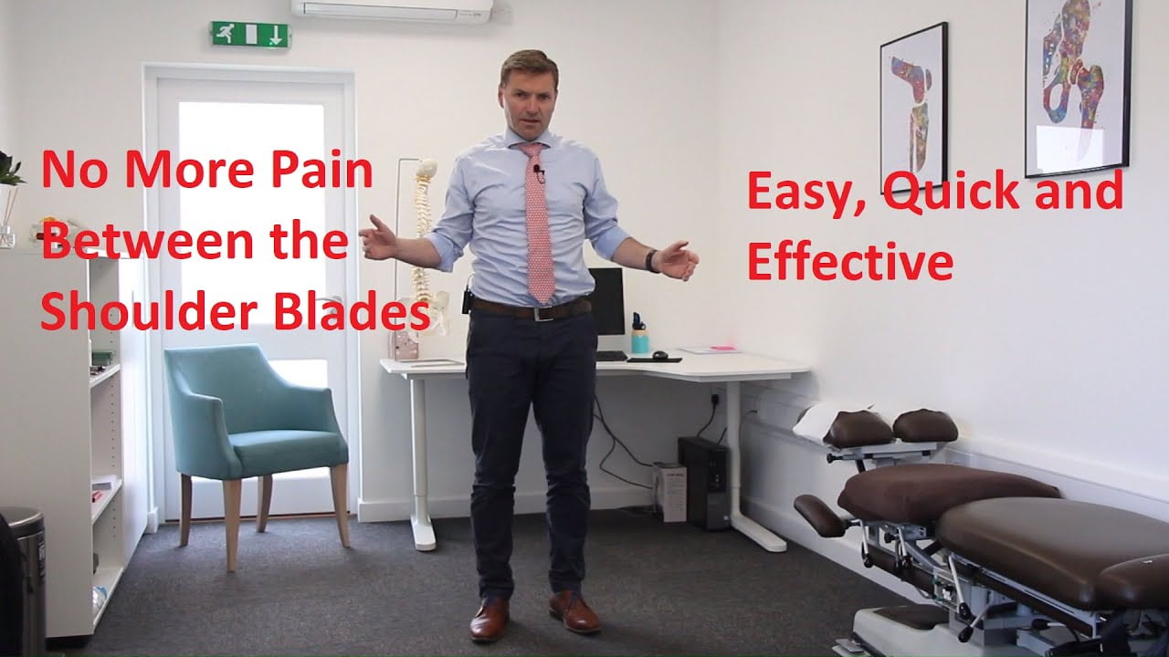 {Video} No More Pain Between the Shoulder Blades. Quick and Effective